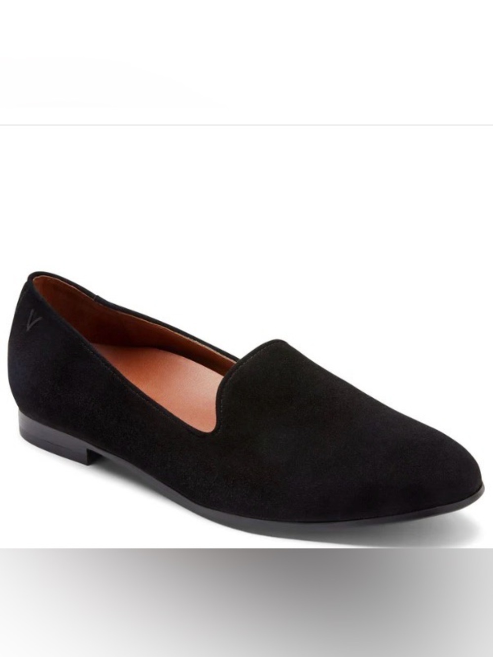 Vionic Willa Black Suede Slip-on Loafer (8.5) - Picture 1 of 10